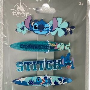 Disney Stitch Hair Accessories set of 5